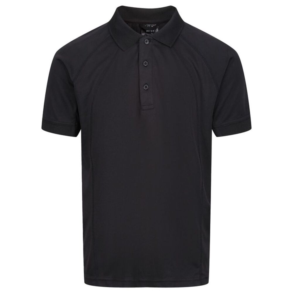 Regatta Professional Mens Coolweave Polo Shirt / Black